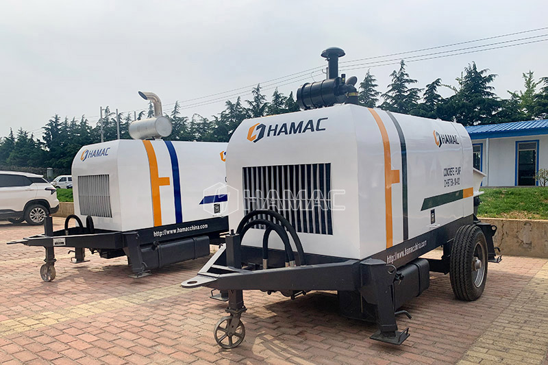 HAMAC cement pump trailer