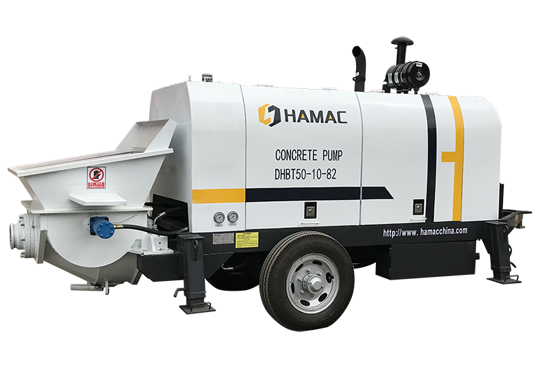 HAMAC trailer concrete pump for sale