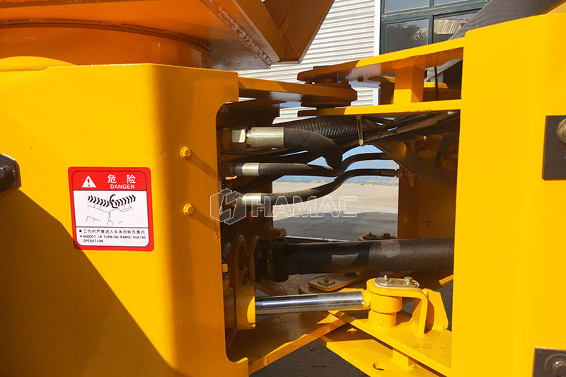 Self Loading Concrete Mixer with High Quality Motor