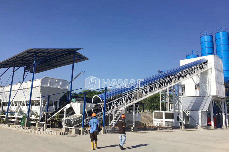 Skip Hoist Type Concrete Batching Plant manufacturer