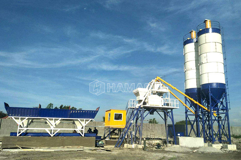 Stationary Concrete Batching Plant For Sale