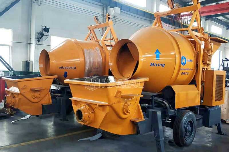 concrete mixer hydraulic pump