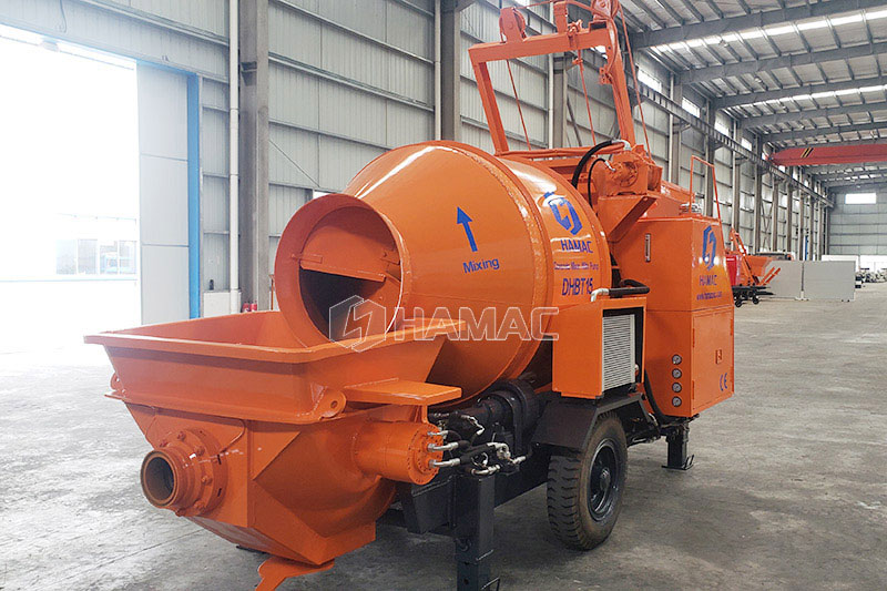 electric concrete mixer pump