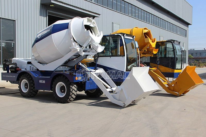 self loading concrete mixer manufacturer