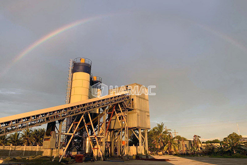 stationary concrete batching plant 1