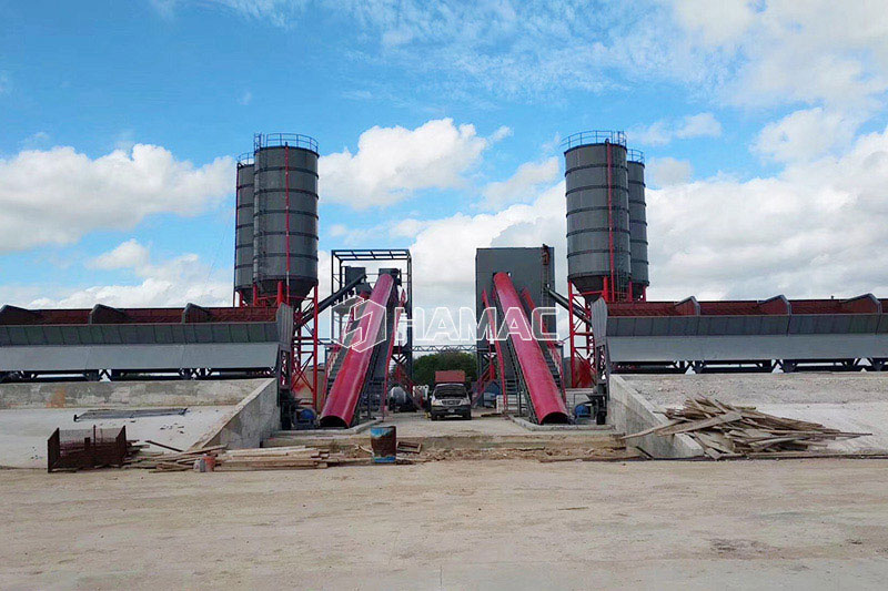 stationary concrete batching plant 2