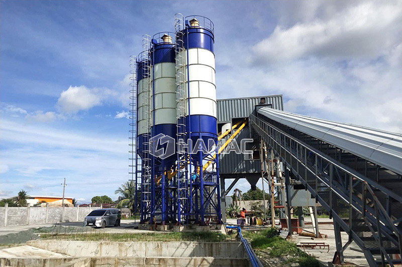 stationary concrete batching plant 3