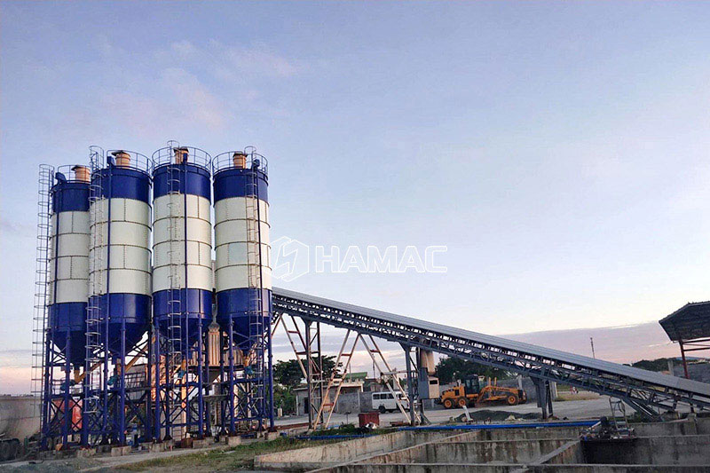 stationary concrete batching plant 4