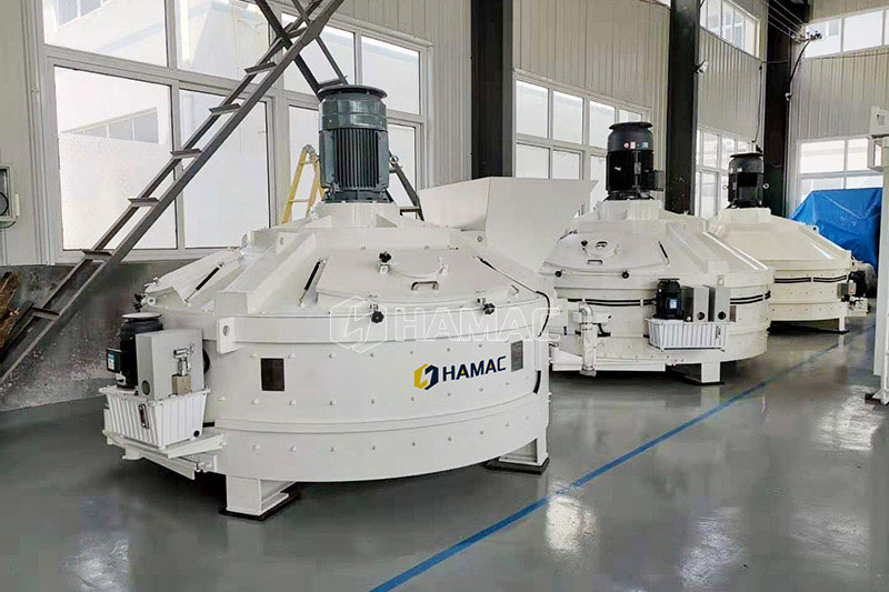 Buy planetary concrete mixer from HAMAC