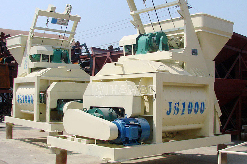 JS 1000 concrete mixer