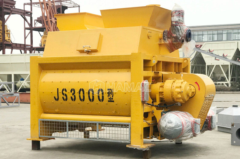 JS 3000 Double Shaft Concrete Mixer