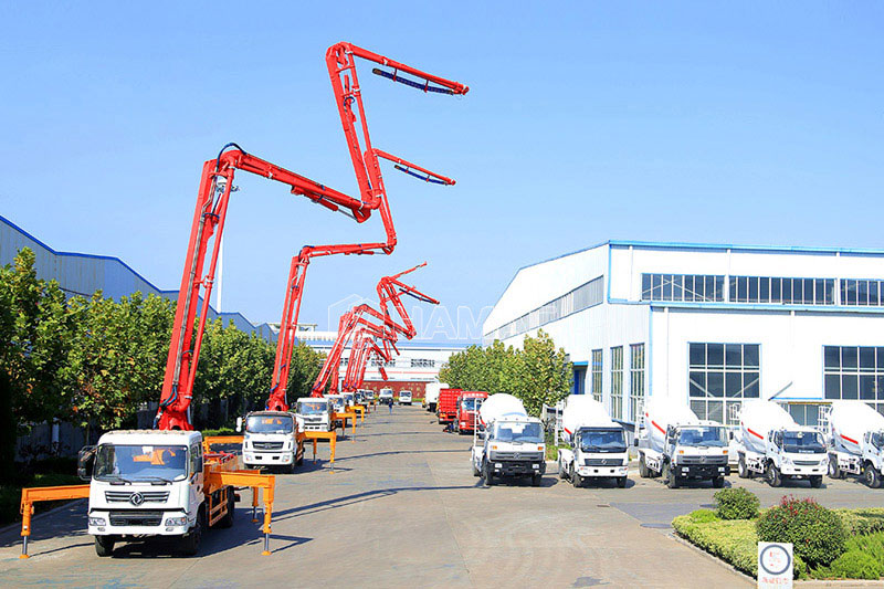 concrete pump truck manufacturer