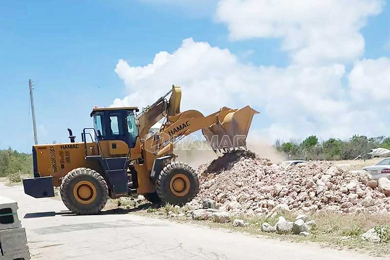 Buy wheel loader for sale from HAMAC