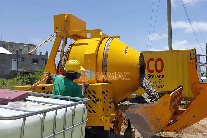 Diesel concrete mixer machine price