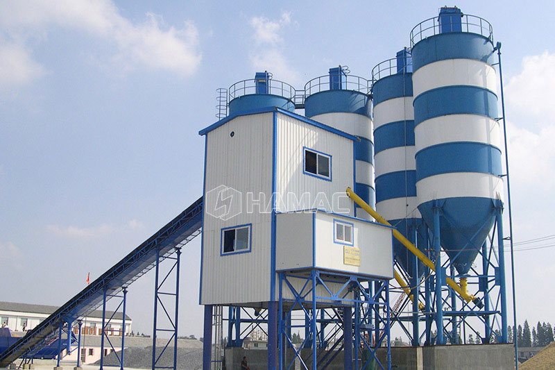 Ready mix concrete batching plant