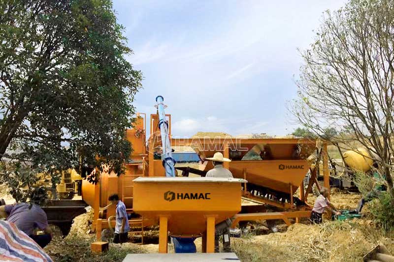 portable concrete plant price