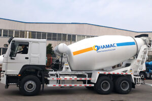 HAMAC 8m³ concrete mixer truck to Australia
