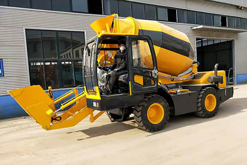 HMC450 self loading concrete mixer to russia