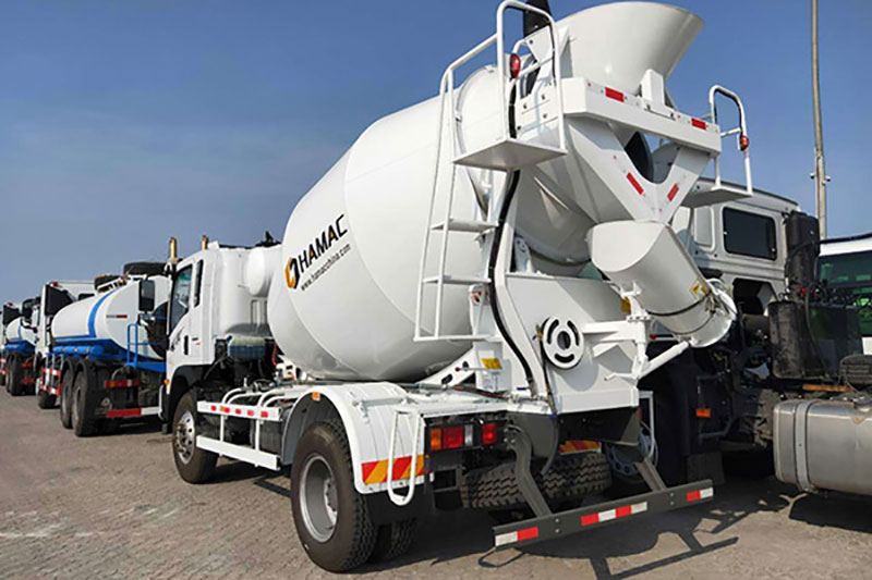 HAMAC 6m3 Concrete Transit Mixer Truck to Ghana