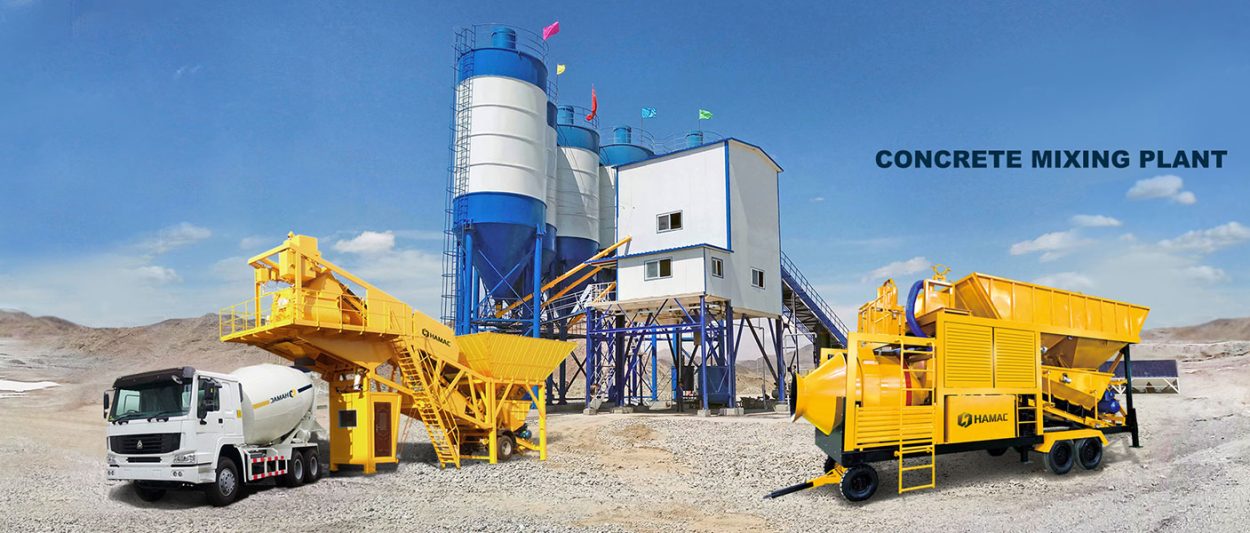Concrete Batching Plant for Sale in HAMAC